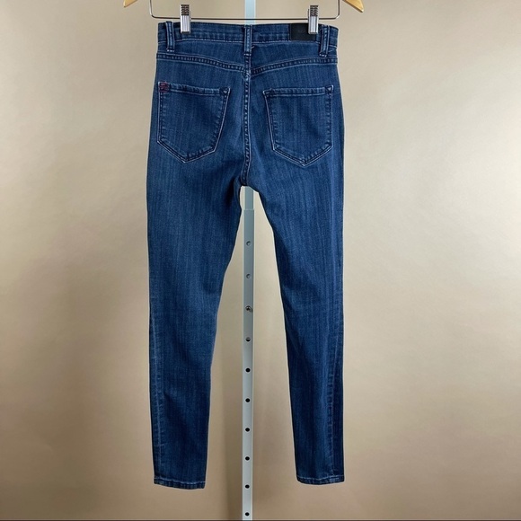Urban Outfitters BDG Size 26 x 29 High Rise Twig Ankle Jeans Skinny Grunge - Picture 3 of 9